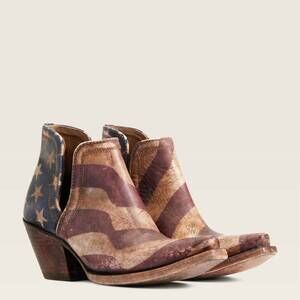 NEW ARIAT women's dixon western boots in multi